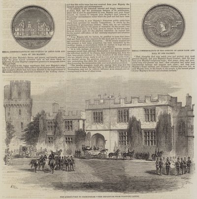 La Visite de la Reine à Birmingham - Richard Principal Leitch